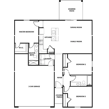 Floor plan Caroline