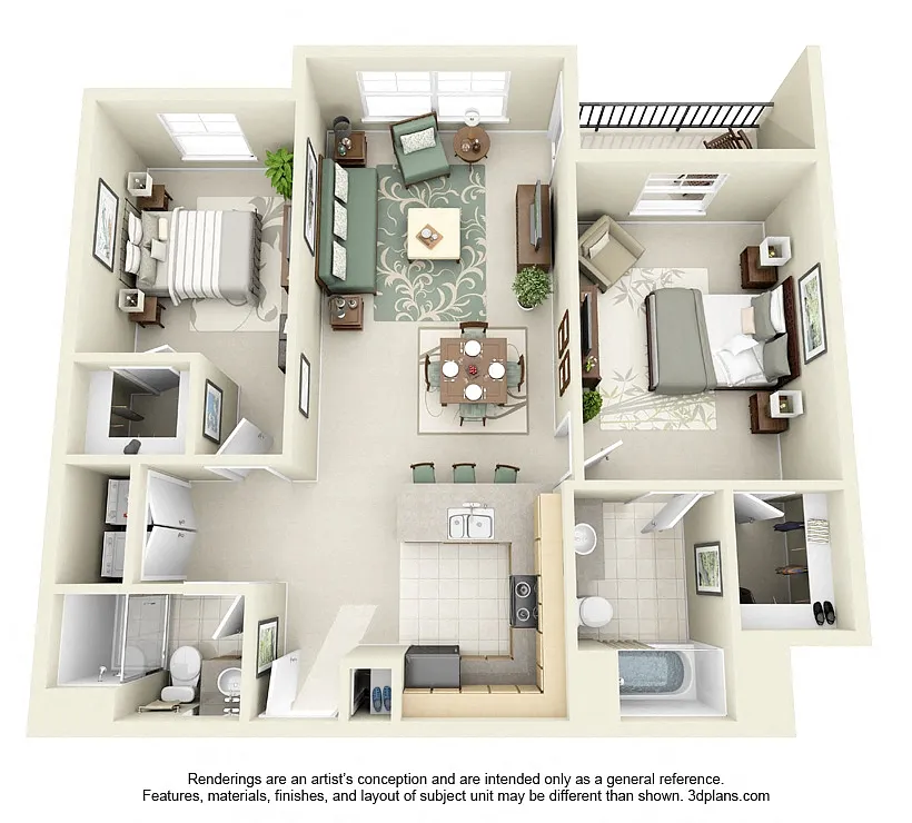 Floor plan B4