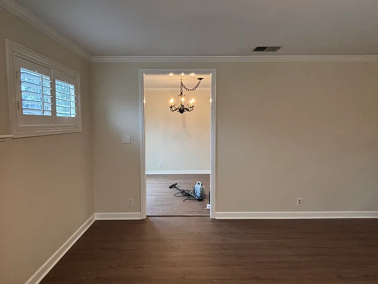 Living room off the dining room