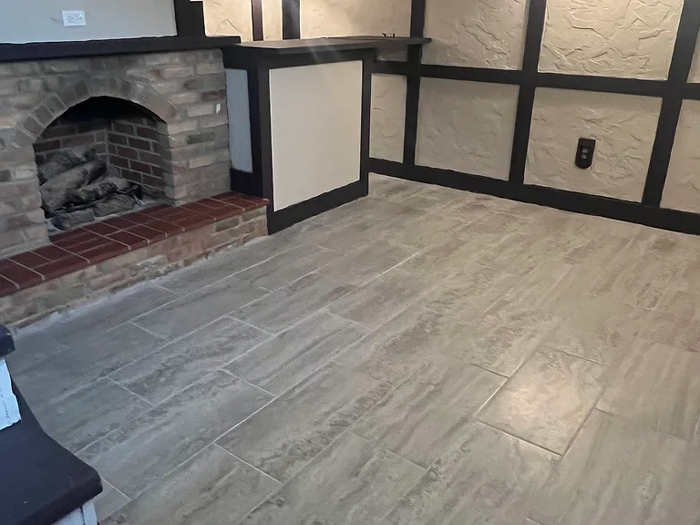 Finished basement
