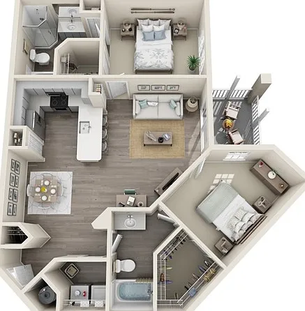 Two Bedroom Two Bath Two Bedroom Two Bath