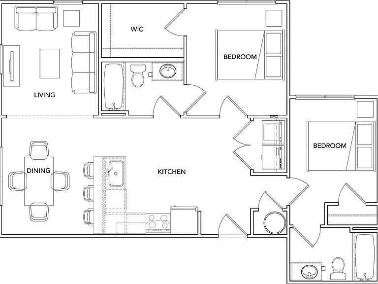 2BR-2BA-912-SF 2BR-2BA-912-SF