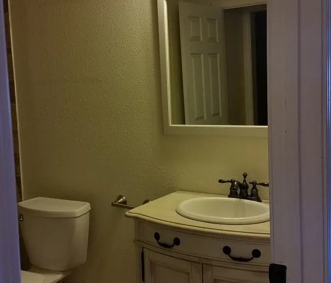 Custom Vanity in Second Bathroom