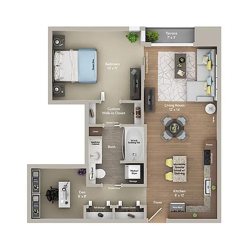 Floor plan A8