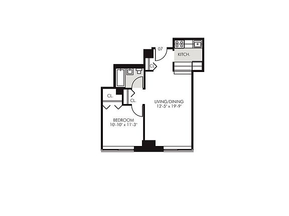 2nd image of 45 Wall St APT 207
