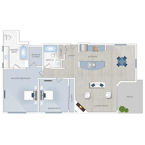 Floor plan G