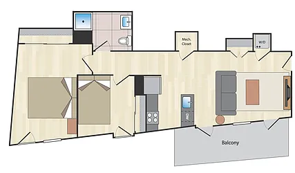 Rented by Westminster Management