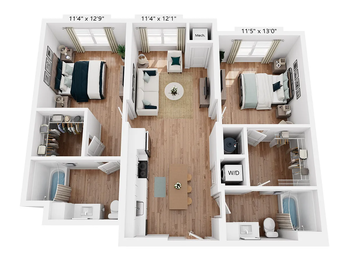 Floor plan B11