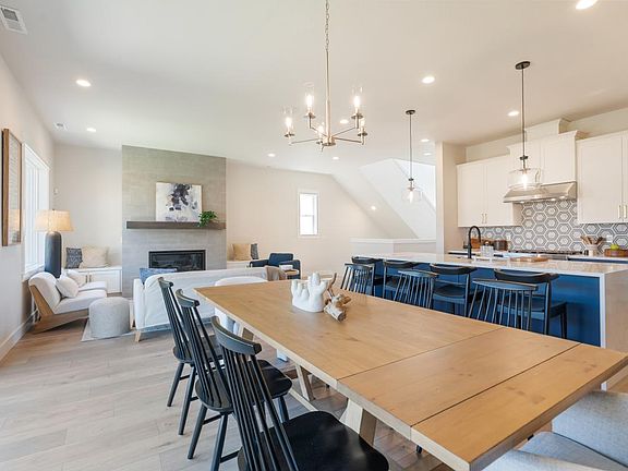 The open-concept main living level is ideal for entertaining guests