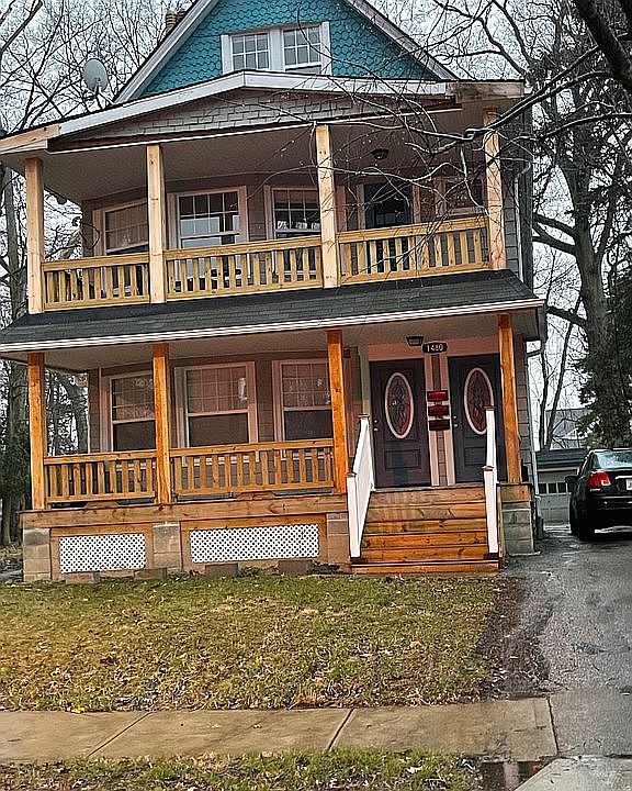 New Porch up and down