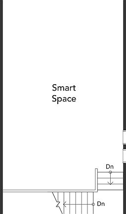 A layout of the Marigold second floor floorplan