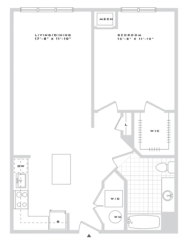Floor plan B2-A17