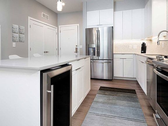 Signature Collection Kitchen with wine refrigerator