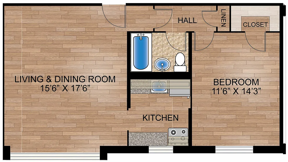 Floor plan Edgewood