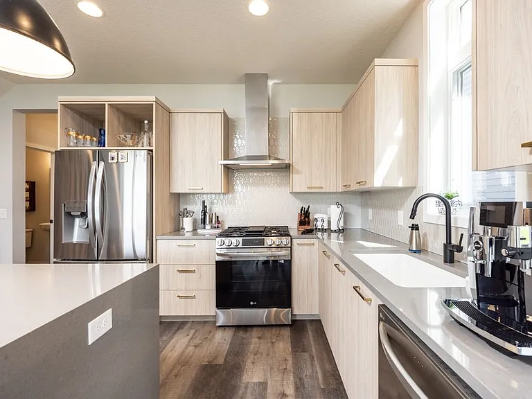 Gas stove and vent