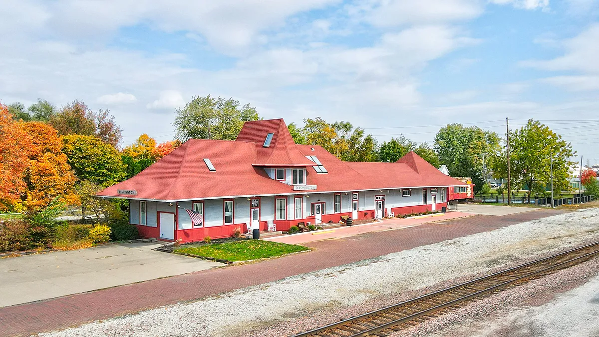 The unit is on the far right, beside the caboose. - 428 N Iowa Ave #5