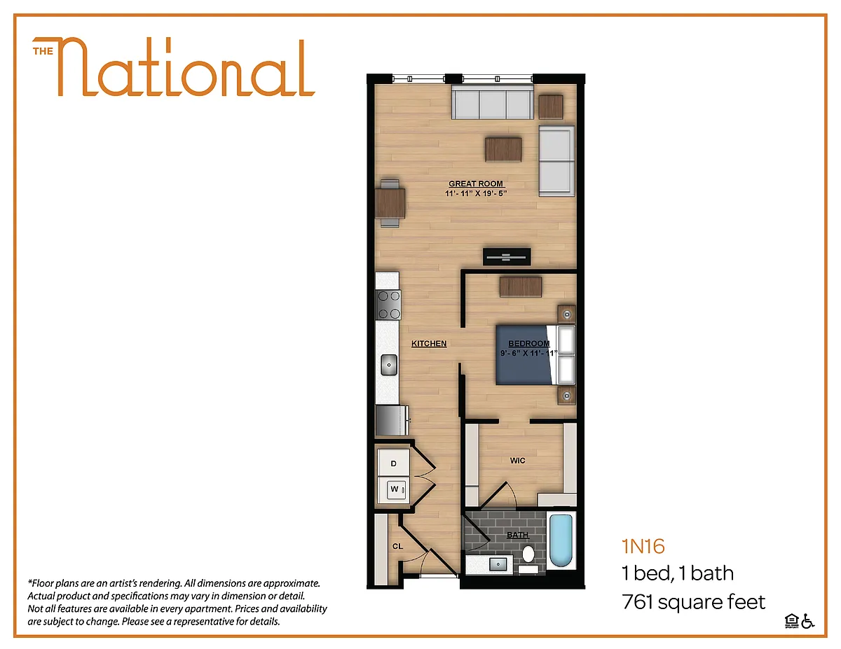 Floor plan 1N16