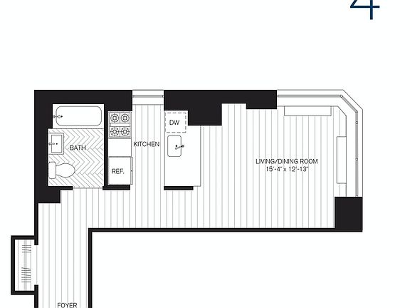 2nd image of 345 E 94th St APT 9F