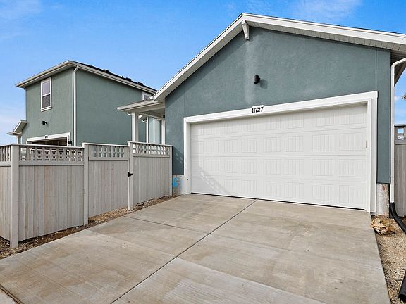 View from exterior of garage