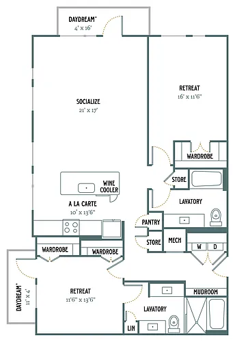 Floor plan B4