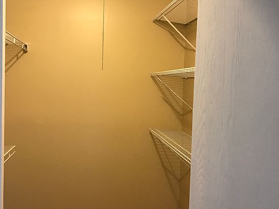 Large closets in all bedrooms