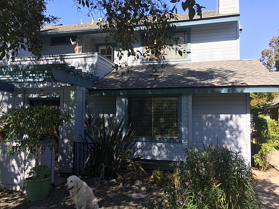 First floor patio is well shaded; Second floor balcony receives good sun.