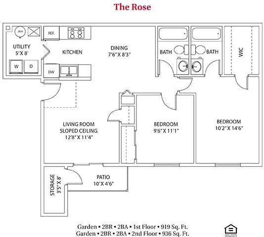 Floor plan The Rose