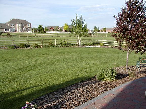 Facing NE from Patio