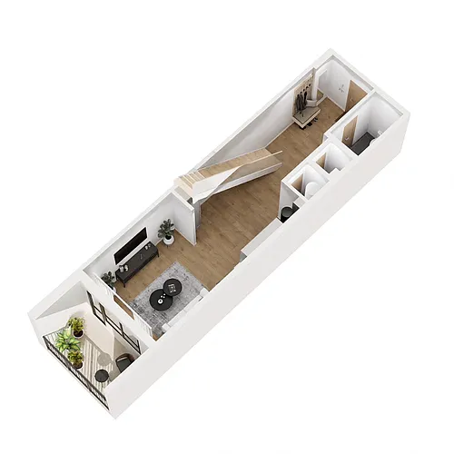 Floor plan B-B11