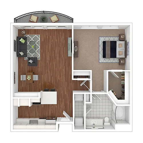 Floor plan A1