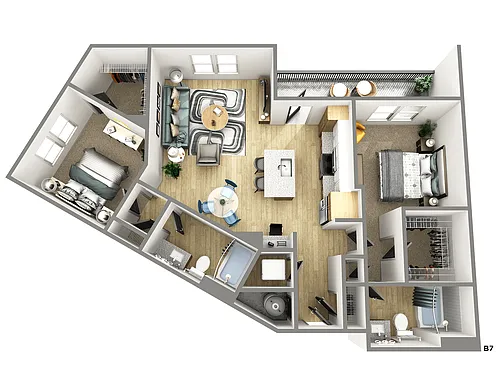 Floor plan Walnut