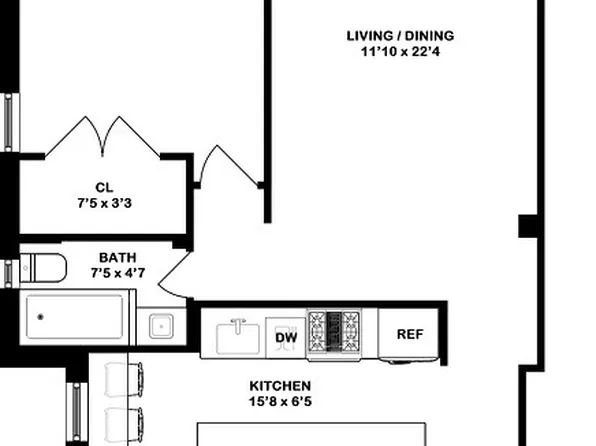 350 East 77th Street 1H/2D FL image 5 of 6