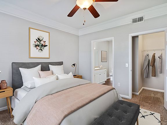 Bedroom with Large Closet and Ensuite Bathroom