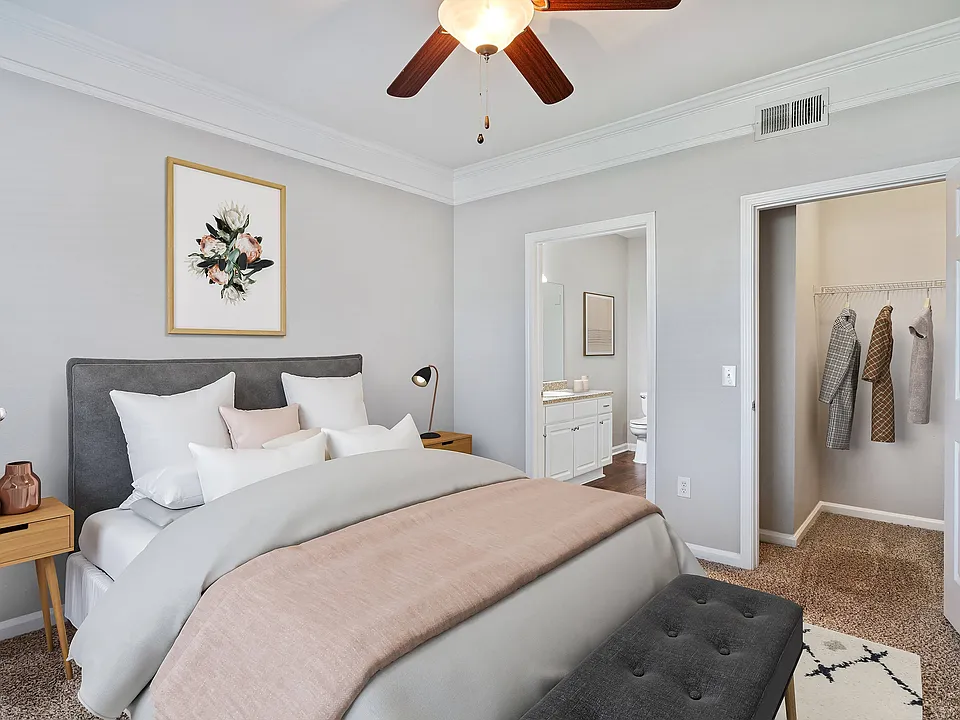 Bedroom with Large Closet and Ensuite Bathroom