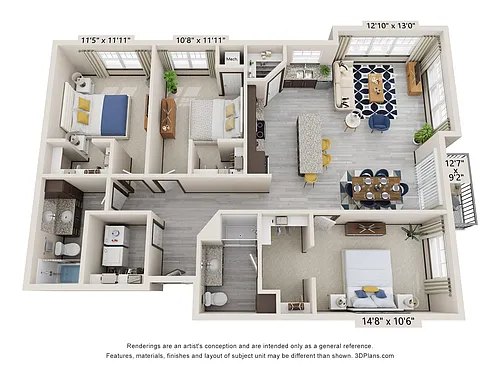 Floor plan 4G