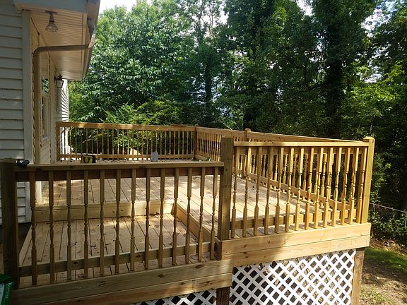 Nice back deck