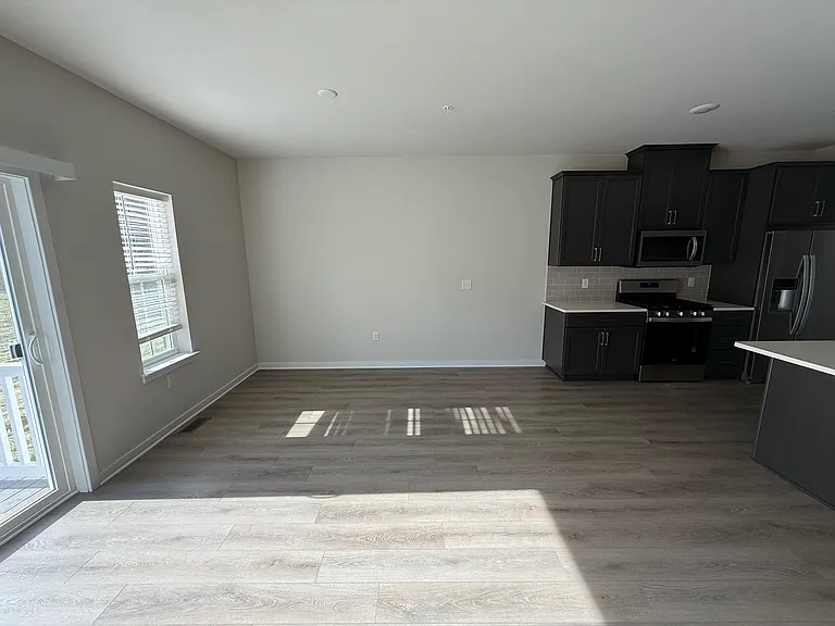 Open floor layout
