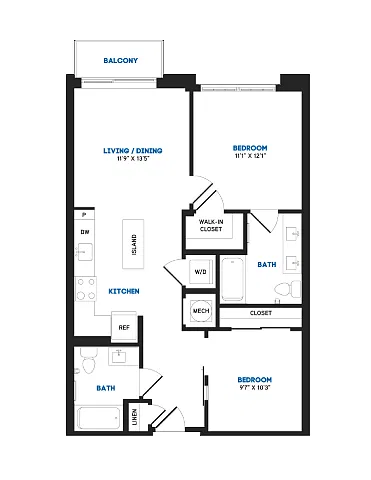 Floor plan B3B - Chase