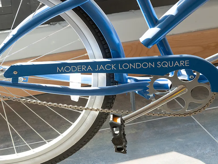 Use one of our bikes to take a quick ride around town