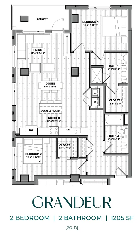 Floor plan Grandeur