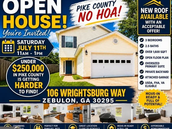106 Wrightsburg Way, Zebulon, GA 30295