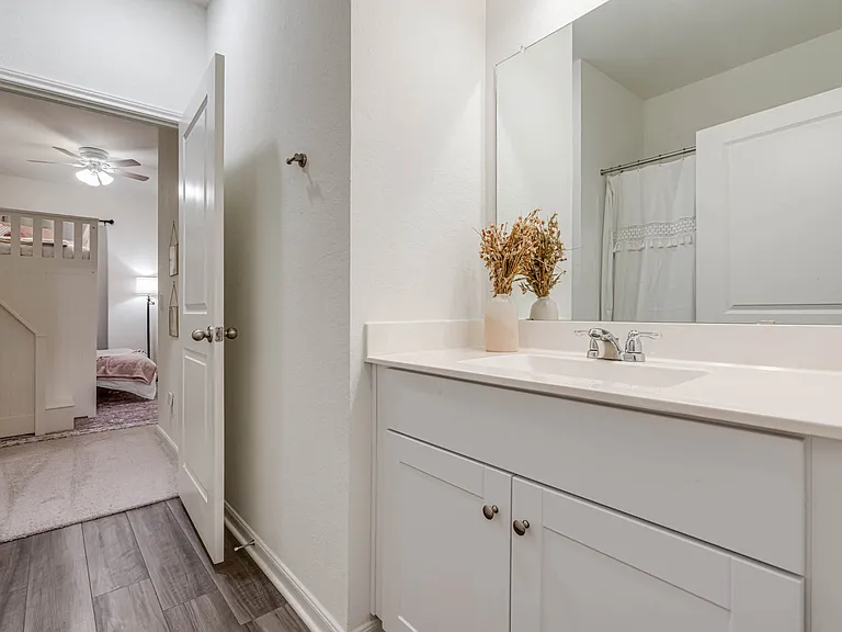 Jack-n-Jill bathroom