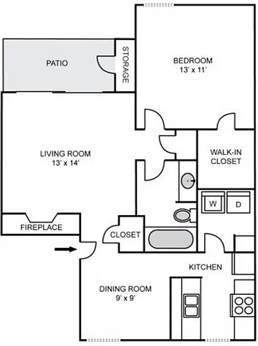 Floor plan Augusta- A3