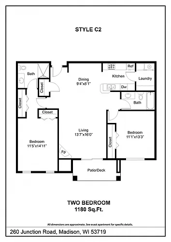 Floor plan Style C2