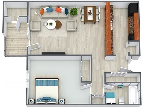 Floor plan Anaheim