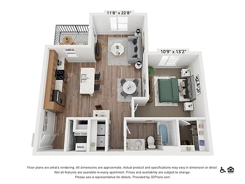 Floor plan HorseShoe
