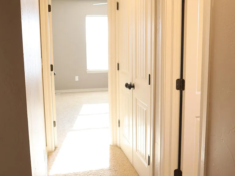 Hallway storage closets