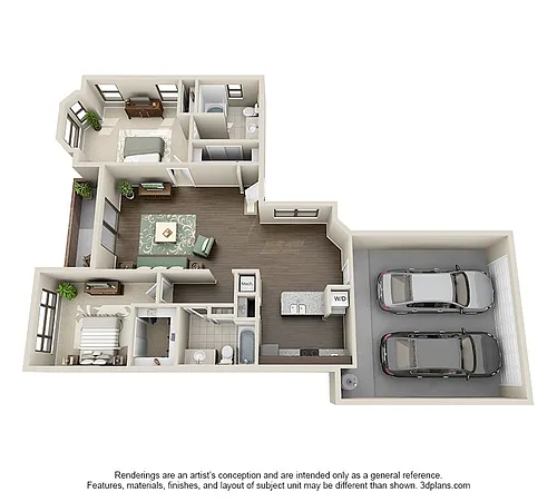 Floor plan Elle B2
