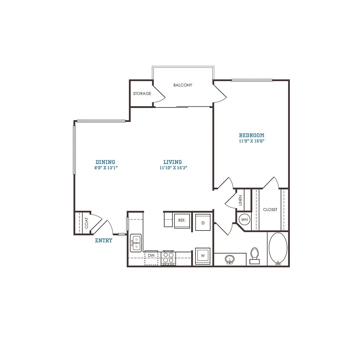 Floor plan A2 Classic