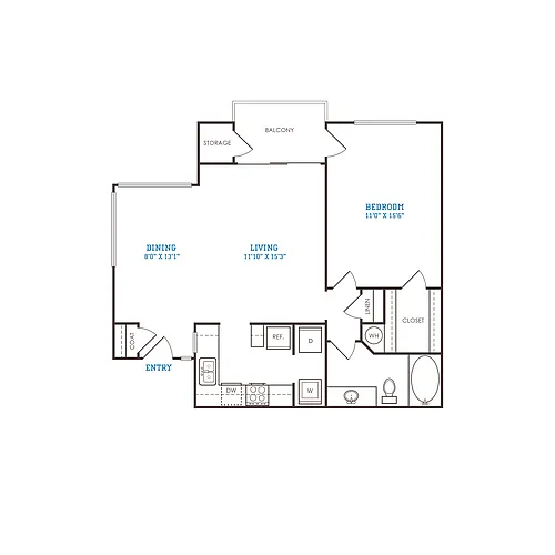 Floor plan A2 Classic